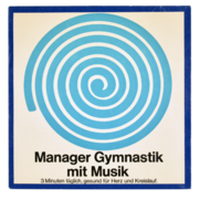 Schallplatte Managergymnastik (Foto Alois Unterkircher)
